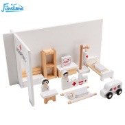 Funslane Trẻ Em Bác Sĩ Bộ đồ chơi Mô Phỏng Mini Bệnh Viện Phụ Kiện Bộ dụng