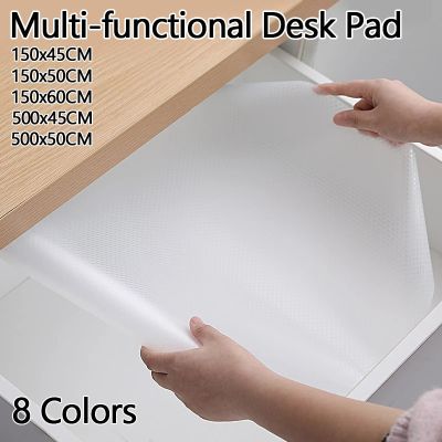 Reusable Shelf Cover Liners Cabinet Mat Drawer Mat Moisture-Proof Waterproof Dust Anti-Slip Fridge Kitchen Table Pad Paper