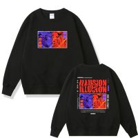 Anime Jujutsu Kaisen Ryomen Sukuna Gojo Satoru Double Side Printed Sweatshirt Men Vintage Casual Cotton Pullover Size XS-4XL