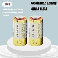 รองรับปลาคอดเพรียวบาง2ชิ้น6V 4LR44อัลคาไลน์สำหรับสุนัขปลอกคอช็อกสำหรับการฝึกปากกาเสริมความงาม A544V PX28A L1325 4AG13 4A76แห้ง