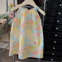 Fashion Baby Girls Dress Summer Kids Party Flowers Princess Dresses Kids Clothes Children Clothing Outfits Girls Casual Dresses  by Hs2023