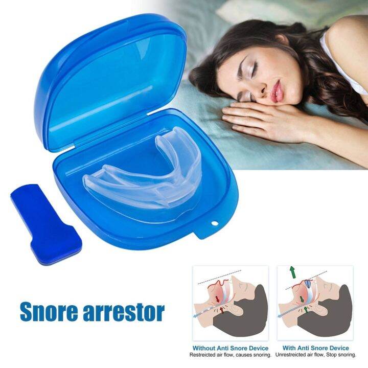 Silicone Mouth Guard Stop Teeth Grinding Anti Snoring Stop Snoring