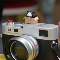 Witkitty ที่คลุมฐานเสียบแฟลชกล้อง SLR รูปแมวการ์ตูนน่ารักกันฝุ่น