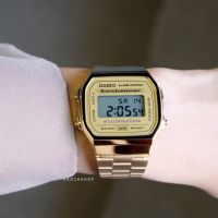 นาฬิกาผู้หญิง Casio รุ่น A168WG-9W - Gold watch คาสิโอ