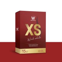 ราคาต่อชิ้น   1 กล่องWink White​ XS ผลิตภัณฑ์เสริมอาหาร  วิงค์ไวท์ มี  15 แคปซูล