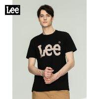 Lee2022 ฤดูใบไม้ร่วงผลิตภัณฑ์ใหม่รุ่นมาตรฐานรอบคอหลายสีชายเสื้อยืดแขนสั้นแนวโน้ม LMT0011073RX GZ3W N6F5