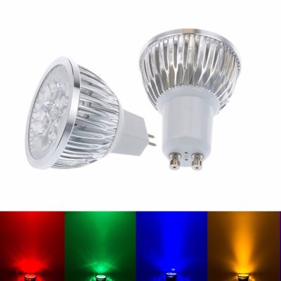 1Pcs/lot GU10 MR16 E27 LED lamp 220V 110V 12V 9W 12W 15W LED Spotlight Bulb Lamp red/blue/green/yellow/white led ceiling light Bulbs  LEDs  HIDs