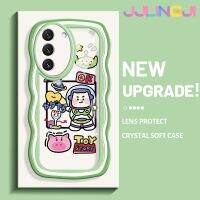 Jlingji เคสปลอกสำหรับ Samsung S22พลัส S22พิเศษ5กรัมการ์ตูนทอยสตอรี่ดีไซน์ใหม่กรอบคลื่นขอบลอนกันกระแทกแบบใสนิ่มเคสมือถือโปร่งใสลายกล้องถ่ายรูปเก๋ไก๋เคสป้องกันซิลิกาเจล