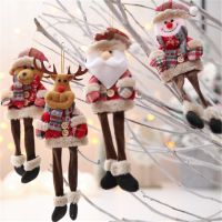 Christmas Tree Decoration Pendant Santa Claus Elk Snowman Pendant 2021 New Year Decoration Noel Christmas Gift Navidad