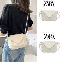 Zara○ ฤดูร้อนหญิงอาวุโสกระเป๋าออกแบบเฉพาะกลุ่มเล็ก2023นักเรียนใหม่โจ๊กเกอร์กระเป๋า Worn แพคเกจเมฆ