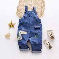 ▦☞ jiyi946012824 Kids Baby Boys Dungarees Infant Playsuit Pants Denim Jeans Overalls Toddler Jumpsuit 2 3 4 5 6 Years