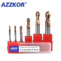 【CW】 Milling Cutter Alloy Tungsten Cnc Maching Hrc55  Endmills AZZKOR Top Machine Endmill