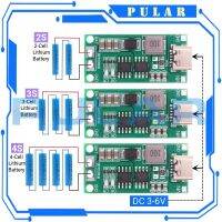 18650 แบตเตอรี่ลิเธียมหลายเซลล์ 2S 3S 4S Type-C ถึง 8.4V 12.6V 16.8V Step-Up Boost LiPo Polymer Li-Ion Charger 7.4V 11.1V 14.8V
