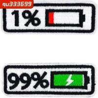 QU333699 12ชิ้น99% โพลีเอสเตอร์และ99% แผ่นแปะติดเสื้อพลังงาน1% และ1% รูปพลัง2.36X0.82นิ้วแสดงการเย็บ/รีดบนแพทช์ความคิดสร้างสรรค์แผ่นแปะติดเสื้อผู้หญิง