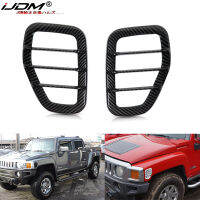 iJDM 2pcs Side Marker Repeater Light Housing Trim Covers For 20052006-2010 Hummer H3 All Models Front Side Marker Light