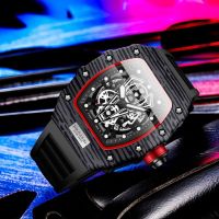 hot style Richard fully automatic movement watch mens non-mechanical high-end handsome fashion young male students