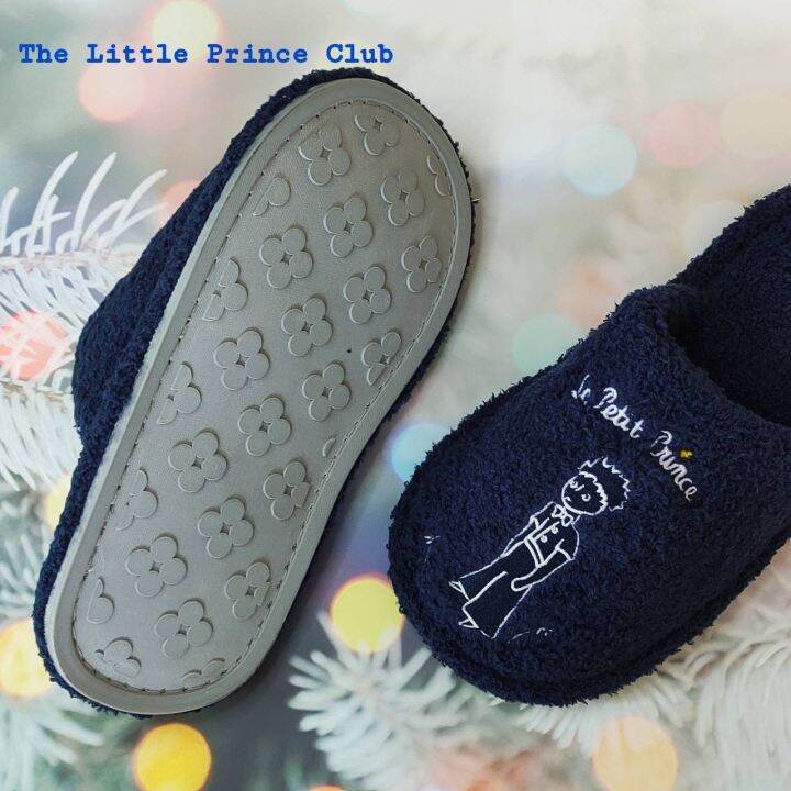 the-little-prince-slippers-รองเท้าสำหรับสวมใส่ในบ้าน-ลายปักเจ้าชายน้อย