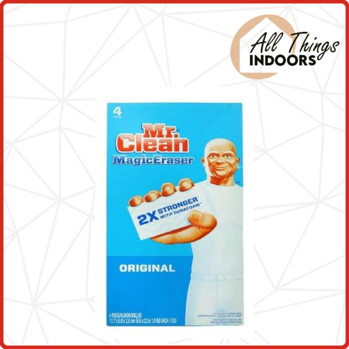 Mr. Clean Magic Erase Original 4Ct Lazada PH