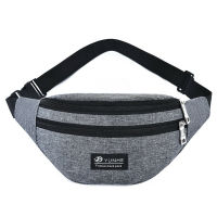 Fashion Oxford cloth waist bag Mens and womens universal  sports travel outdoor solid color chest bag heuptas Running Belt