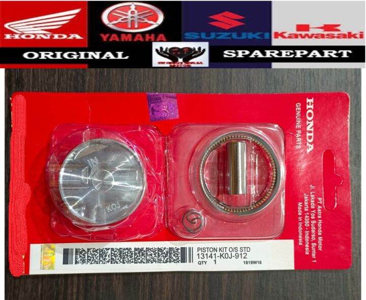 Piston Kit Os Std Standar Honda Genio Beat Deluxe Beat Street Scoopy New Esp K J