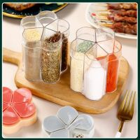 Seasoning Jar Plastic Container Seasoning Bottle Spice Organizer Outdoor Camping Seasoning Container Kitchen Gadget Sets