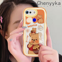 Chenyyka เคสเคสสำหรับ Honor V20 V30โปรการ์ตูนแฮปปี้วินนี่ลายหมีขอบคลื่นเคสมือถือกันกระแทกแบบใสนิ่มที่โปร่งใสลายกล้องถ่ายรูปความคิดสร้างสรรค์เคสซิลิกาเจลฝาครอบป้องกัน