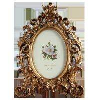 678 Inch Europe Style Photo Frames Painting Carved Resin Frames For Tabletop Ornaments Retro Workmanship Picture Frames