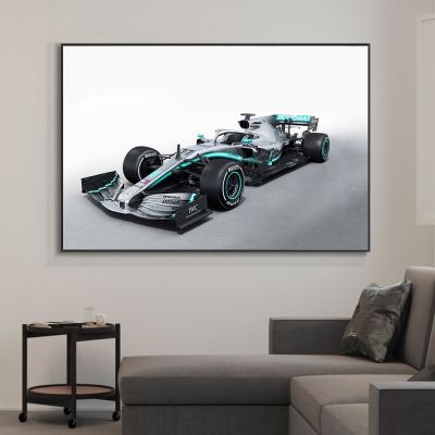 F1ผ้าใบสุดเจ๋งแข่งผ้าใบลายพิมพ์การพิมพ์รูปภาพที่ทันสมัยส่วนบุคคลแฟชั่นศิลปะบนผนังผ้าใบพิมพ์ Gratis Ongkir Hiasan Kamar นั่งเล่น1ชิ้นภายในกรอบหรือไร้กรอบ