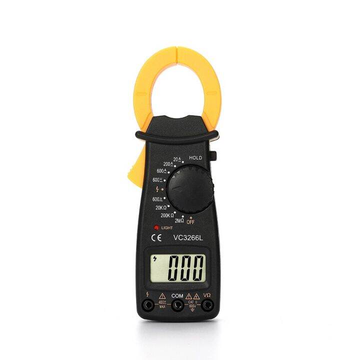 DT3266L Digital Clamp Meter Multimeter Current Clamp Pincers Voltmeter