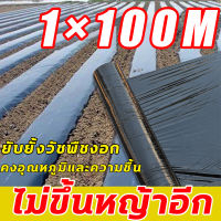 ?1x100m เจาะรูได้ง่าย‼️?VM ผ้าคลุมดินม้วน ผ้าคลุมวัชพืช ผ้ายางดำคุมดิน การส่งผ่านแสงน้อย สามารถยับยั้งการเจริญเติบโตของวัชพืช ผ้าดำคลุมดิน ผ้ายางคุมดิน พลาสติกคลุมหญ้า ผ้าคลุมดินหญ้า ผ้ายางปลูกผัก ผ้ายางคลุมดิน ผ้าคลุมวัชพืช ผ้าดำคลุมดิน พลาสติกคลุมหญ้า