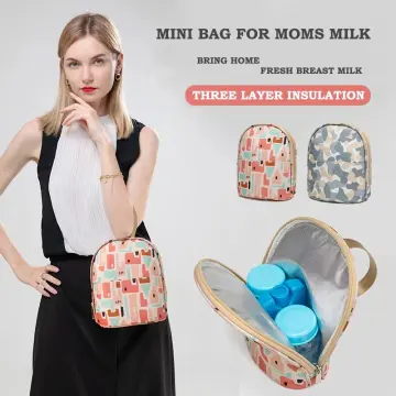 Insulation Bag Milk Storage Breastfeeding Milk Insulation Mummy Bags Baby  Maternity Cooler Double Layer Fresh Preservation Bag