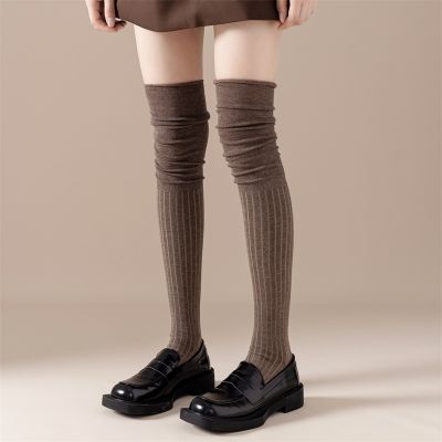 【CC】♂○  Thigh Socks New Fashion Color Over The Knee Stockings Female