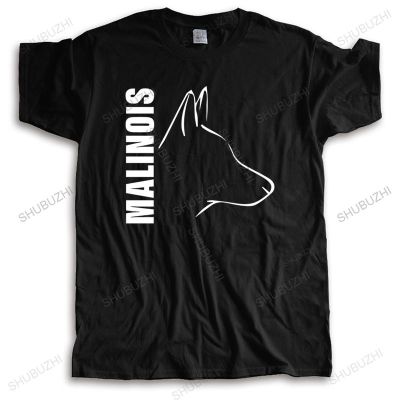 เสื้อยืดแขนสั้นลําลอง คอกลม ผ้าฝ้าย พิมพ์ลาย Silly Dog Belgian Malinois แฟชั่นฤดูร้อน สําหรับผู้ชาย และคู่รัก