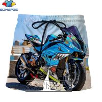 3D Printing Motorcycle Summer Mens/womens Sports Shorts Casual Beach Pants Popular Punk Fashion Trend Personality