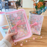 Sakura Hand Account Book Gift Set A6 Loose-leaf Notebook Agenda Planner Gift Set Student Notepads Stationery Office Supplies