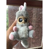 Bush baby world Dreamstars Gray Color Fur Baby Babies Plush Toy Moveable Eyes &amp; Ears New with Tag น่ารักมาก