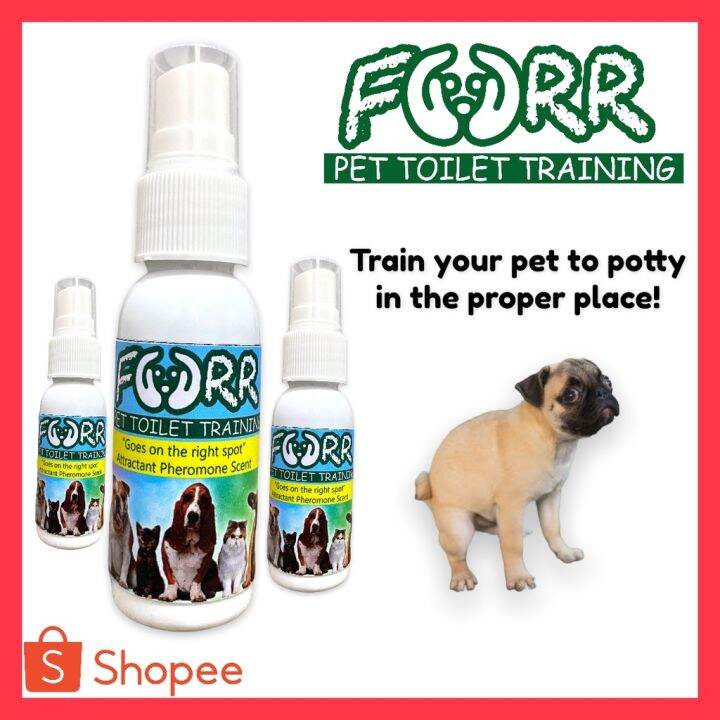Furr Pet Potty Training Spray Dog Cat Inducer Toilet Aid Defecation