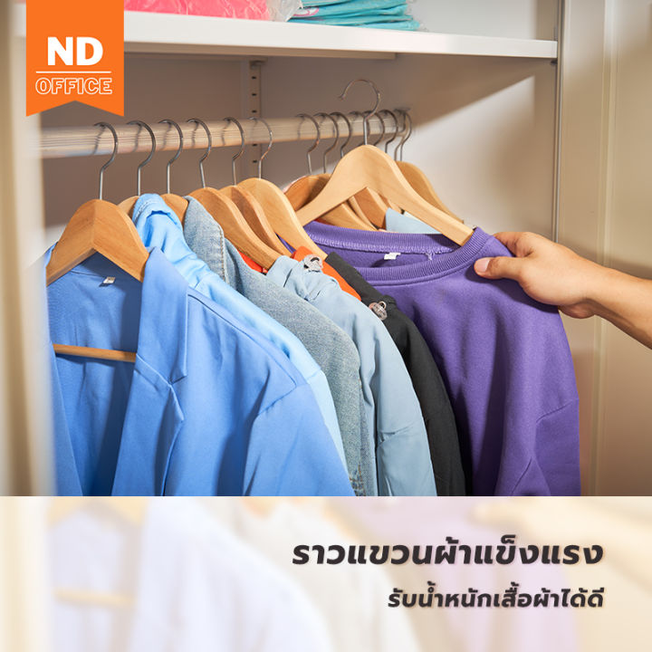 สินค้าขายดี-ตู้เสื้อผ้าเหล็ก-บานกระจกเงา-ออกใบกำกับได้