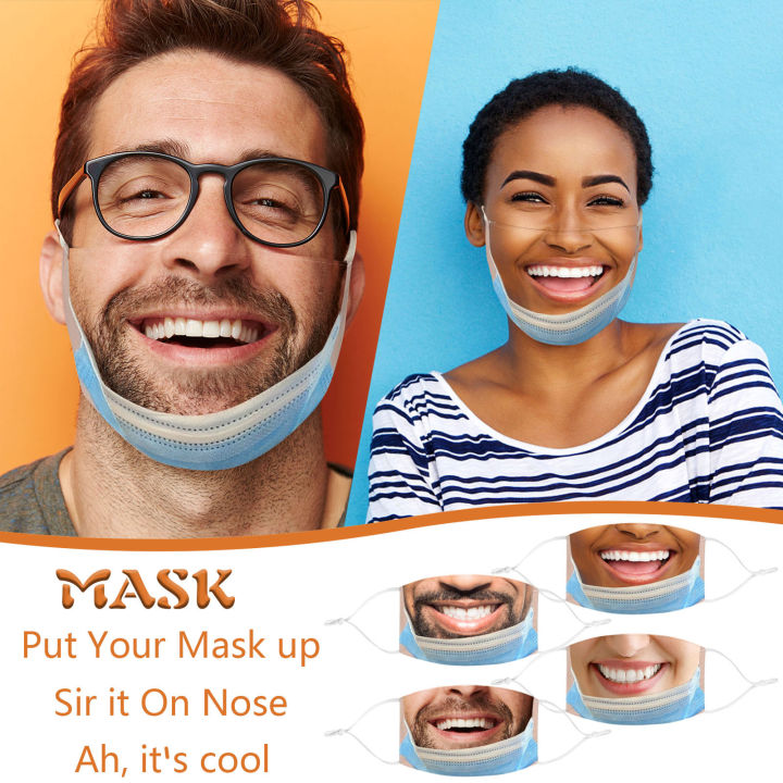 jiuch-1pcs-ตลกหน้ากากนิพจน์สำหรับ-face-หน้ากากผู้ใหญ่ฮาโลวีนคอสเพลย์ป้องกันที่ครอบปากการล้างหน้ากากป้องกันการแกล้งเล่นตลกๆพิมพ์สบายอ่อน-face-mask