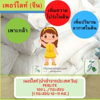 เพอร์ไลต์ (Perlite) 100 ลิตร นำเข้าจากประเทศ จีน******กรุณาสั่ง 1 ออเดอร์ / 1 กระสอบเท่านั้น