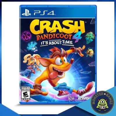 Crash Bandicoot 4 Its About Time Ps4 Game แผ่นแท้มือ1!!!!! (Crash Bandicoot 4 It About Time Ps4)(Crash Bandicoot 4 Ps4)