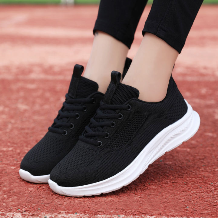 szhydz-รองเท้ารองเท้ากีฬาน้ำหนักเบาผู้หญิงแบบระบายอากาศได้-รองเท้าเดินตาข่ายรองเท้าผู้หญิงรองเท้าลำลองคุณแม่อเนกประสงค์นุ่ม