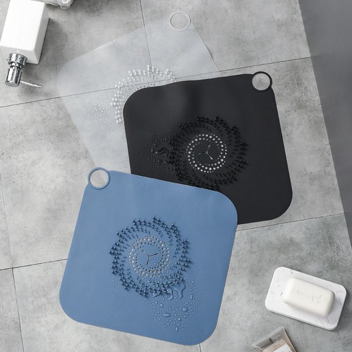 silicone-floor-drain-cover-anti-clogging-sink-filter-shower-drain-hair-catcher-kitchen-deodorant-strainer-bathroom-accessories