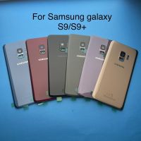 สำหรับ SAMSUNG Galaxy S9 Plus S9 + G965 SM-G965F S9 G960 SM-G960F ฝาหลังกระจกซ่อมฝาครอบด้านหลังเปลี่ยน