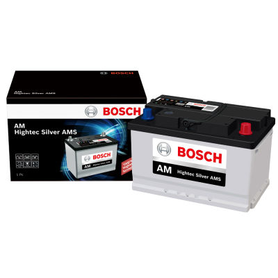 BOSCH DIN75L Hightec Silver AMS#LBN3# รับประกัน15เดือน#แบตเตอรี่แห้ง# 75แอมป์ #แบตเตอรี่รถยนต์# AMS ไดร์ชาร์ทอัจฉริยะ