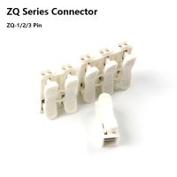 30/50/100 Pcs LED Strip Light Connector Electric Quick Splice Cable Wire Connectors Crimp Spring wiring Terminal Block ZQ-1/2/3