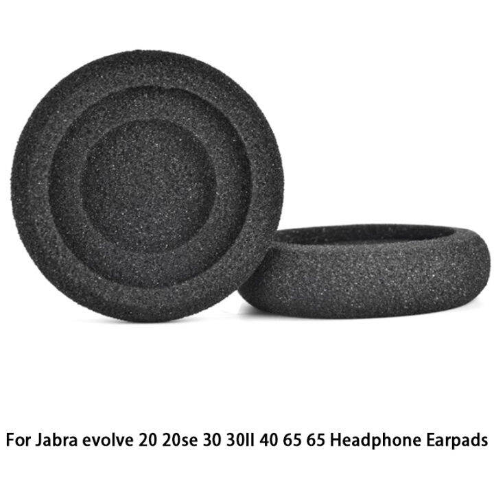 luhuiyixxn-แผ่นรองหูฟังทดแทนสำหรับ-jabra-evolve-20-20se-30-30ii-40-65-65หูฟังหูฟัง-soft-memory-foam-ฟองน้ำ-cover-หูฟัง