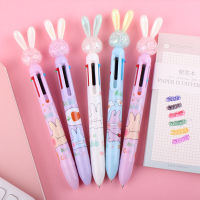 Cute 6 color pen ปากกา ปากกาหลาย 6 สีในแท่งเดียว ปากกาลายการ์ตูน ปากกาสี