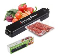 เครื่องซีลสูญญากาศ ปิดปากถุง Vacuum Sealer พร้อมถุงแวคคั่ม 15 ใบ (สีดำ) รหัสสินค้า: 007325