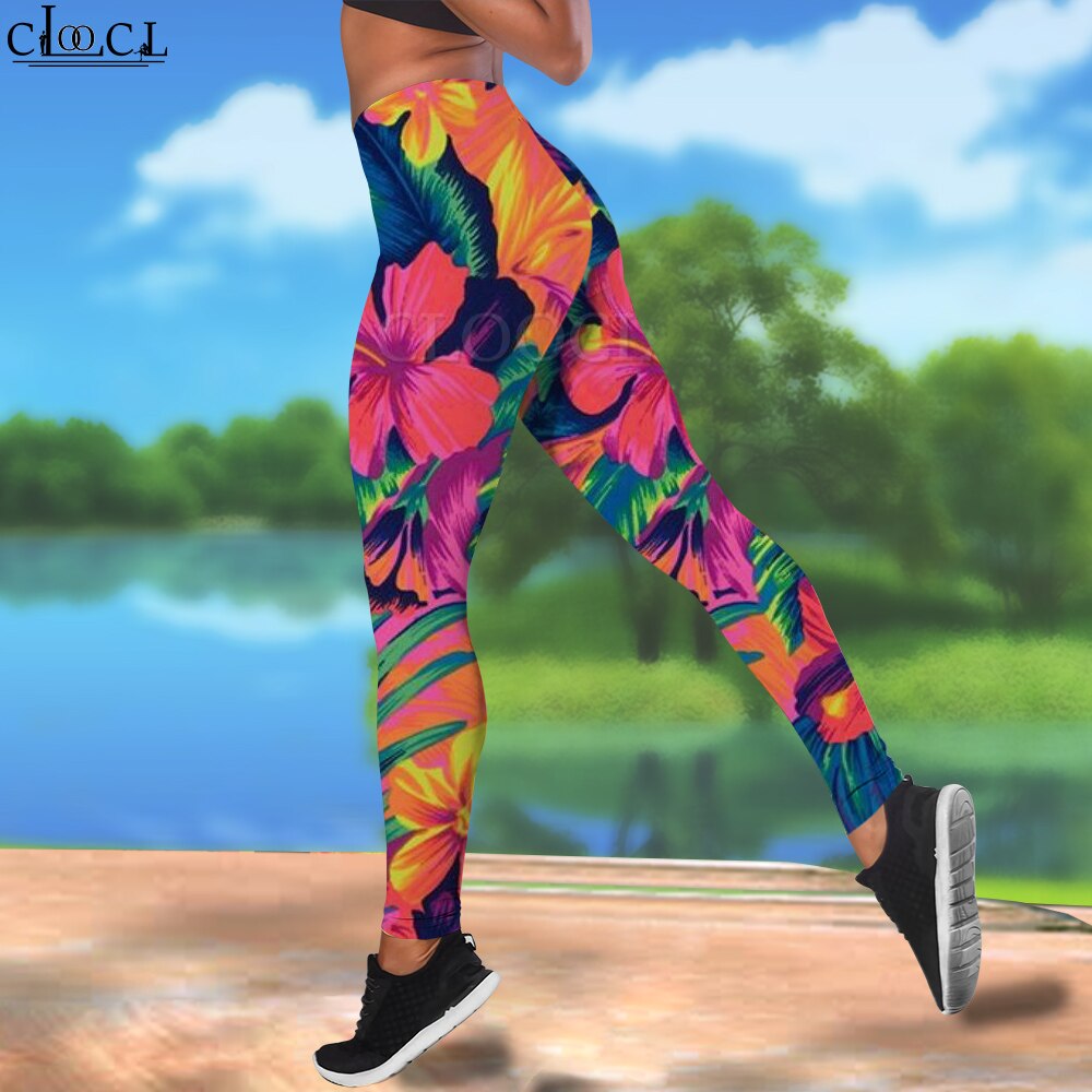 Details about   Women Ladies Legging Yoga Pant Printed Sports Running Workout Stretch Trousers 